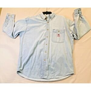 Lee Light Blue Casual Button Down Shirt